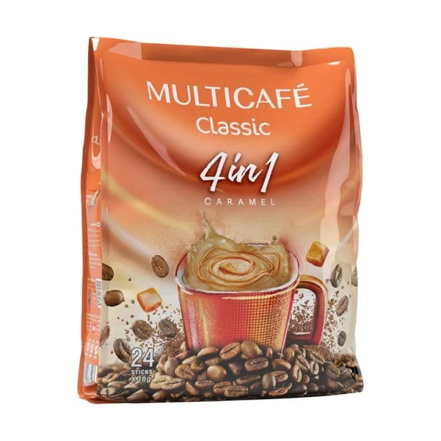 کافی میکس 4 در 1 مولتی کافه بسته 24 عددی
